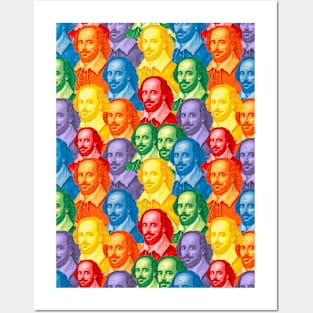 The Bard William Shakespeare All Over Print Posters and Art